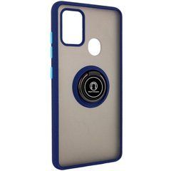 Защитный чехол Ring Buttons для Samsung M315F Galaxy M31 Синий