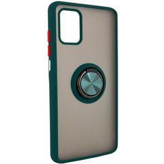 Защитный чехол Ring Buttons для ZTE Blade V2020 Smart Зеленый