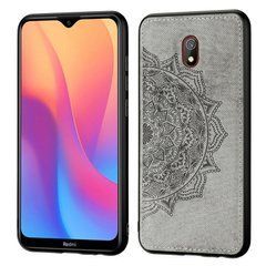 Захисний чохол Textile Decor для Xiaomi Redmi 8A Сірий