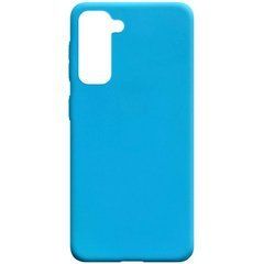 Защитный чехол TPU Softon для Samsung Galaxy S21 Голубой