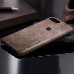 Защитный чехол X-level Vintage для Xiaomi Mi8 Lite Коричневый
