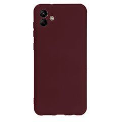 Захисний чохол Liquid Case Full Camera для Samsung Galaxy A04e Бордовий