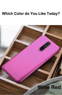 Защитный чехол X-level Guardian для Xiaomi Redmi K30 / Poco X2 Бордовый