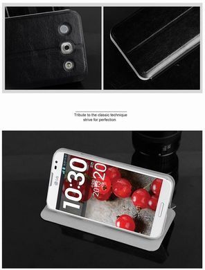 Чохол-книжка MOFI для LG E988 Optimus G Pro Чорний