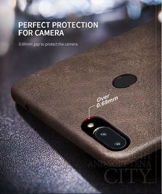 Захисний чохол X-level Vintage для Xiaomi Mi8 Lite Коричневий