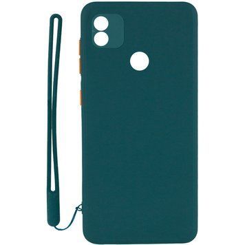 Защитный чехол TPU Livfully для Tecno Pop 4 Зеленый