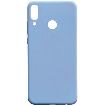 Захисний чохол TPU Softon для Huawei Y6 2019 / Huawei Honor 8A (з вирізом під сканер) Бузковий