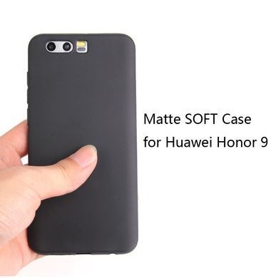 Захисний чохол TPU Matte для Huawei Honor 9 2017 Чорний