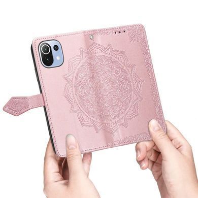 Чехол-книжка Art Book для Xiaomi Mi 11 Lite / Mi 11 Lite 5G / 11 Lite 5G NE Розовый