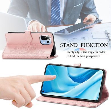 Чехол-книжка Art Book для Xiaomi Mi 11 Lite / Mi 11 Lite 5G / 11 Lite 5G NE Розовый