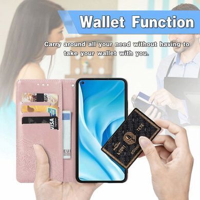 Чехол-книжка Art Book для Xiaomi Mi 11 Lite / Mi 11 Lite 5G / 11 Lite 5G NE Розовый