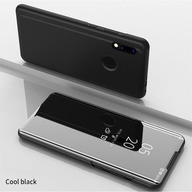 Чохол-книжка Clear View Mirror для Huawei Y6 Pro 2019 (без вырез под сканер) / Huawei Y6 2019 / Huawei Honor 8A Чорний