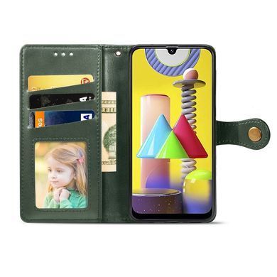 Чохол-книжка Polera Book для Samsung M315F Galaxy M31 Зелений