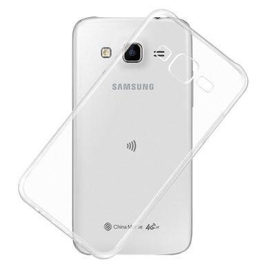TPU чехол Strong Clear 0,5mm для Samsung J700H Galaxy J7 / J701 Galaxy J7 Neo Прозрачный