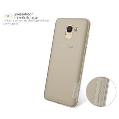 TPU чохол Nillkin Nature для Samsung J600 Galaxy J6 2018 Сірий