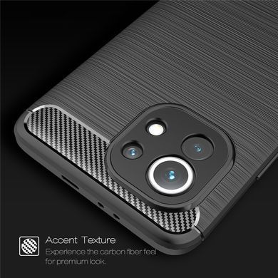 Захисний чохол iPaky Slim TPU для Xiaomi Mi 11 Lite / Mi 11 Lite 5G / 11 Lite 5G NE Чорний