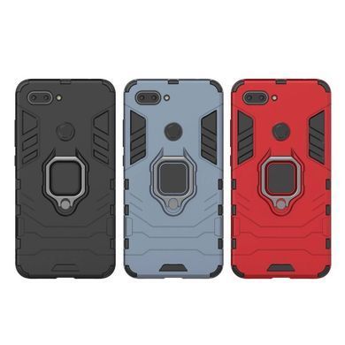 Захисний чохол Strong Guard Ring для Xiaomi Mi8 Lite Чорний