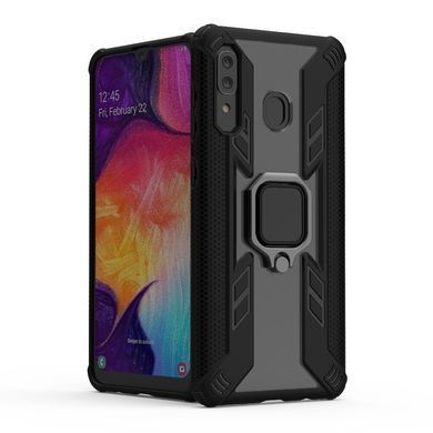 Захисний чохол Tetra Ring для Samsung A205F Galaxy A20 / A305F Galaxy A30 2019 Чорний