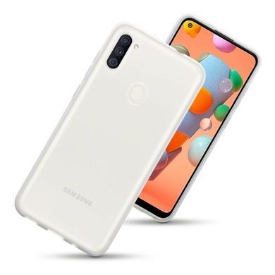Захисний чохол TPU Matte для Samsung A115F Galaxy A11 / Galaxy M11 Білий