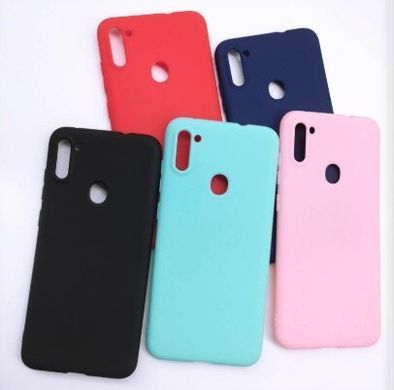 Защитный чехол TPU Matte для Samsung A115F Galaxy A11 / Galaxy M11 Розовый