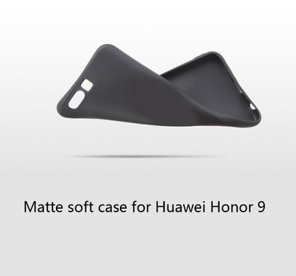 Захисний чохол TPU Matte для Huawei Honor 9 2017 Чорний