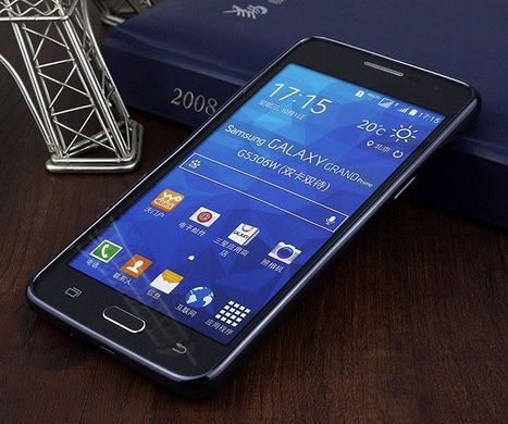 TPU чохол Electro-plating для Samsung G530H / G531H Galaxy Grand Prime / G532 Galaxy J2 Prime Чорний