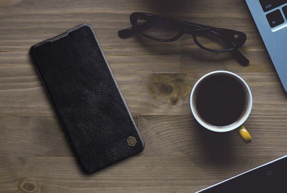 Чехол-книжка Nillkin Qin для Samsung A215 Galaxy A21 Черный