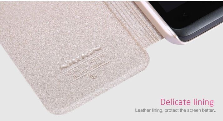 Чехол-книжка Nillkin Sparkle для HTC Desire 210 Бирюзовый