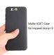 Захисний чохол TPU Matte для Huawei Honor 9 2017 Чорний