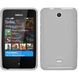 Чехол TPU S-line для Nokia Asha 501 Dual Sim Белый