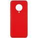 Защитный чехол Liquid Case Full Cover для Xiaomi Redmi K30 Pro / Poco F2 Pro Красный