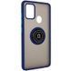 Защитный чехол Ring Buttons для Samsung M315F Galaxy M31 Синий