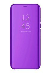 Чехол-книжка Clear View Mirror для Samsung A715F Galaxy A71 2020 Фиолетовый