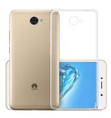 TPU чехол Strong Clear 0,5mm для Huawei Y7 Прозрачный