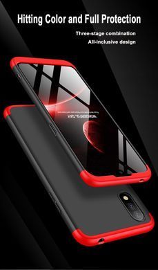 Захисний чохол GKK Full 360 для Samsung A015F Galaxy A01 Чорний / Червоний