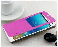 Чохол-книжка Pudini Goldsand для Samsung A700H Galaxy A7 Рожевий