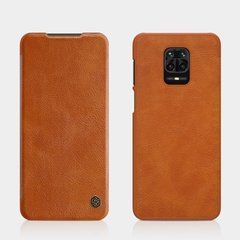 Чохол-книжка Nillkin Qin для Xiaomi Redmi Note 9 Pro / Redmi Note 9S / Redmi Note 9 Pro Max Коричневий