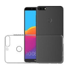 TPU чехол Strong Clear 0,5mm для Huawei Y7 Prime 2018 Прозрачный