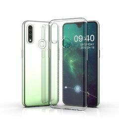 TPU чехол Strong Clear 0,5mm для Oppo A31 Прозрачный