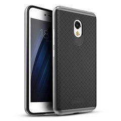 Ударопрочный чехол iPaky TPU+PC для Meizu M3 / M3 mini / M3s Черный / Серебристый