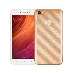 Захисний чохол Carbon TPU для Xiaomi Redmi Note 5A / Note 5A Prime Золотий