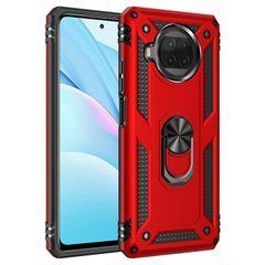 Защитный чехол Kvadrat Ring для Xiaomi Mi 10T Lite / Redmi Note 9 Pro 5G Красный