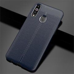 Захисний чохол Leather для Samsung A207F Galaxy A20S Синій