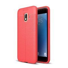 Захисний чохол Leather для Samsung J260 Galaxy J2 Core Червоний