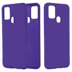 Захисний чохол Liquid Case Full Cover для Samsung M315F Galaxy M31 Фіолетовий
