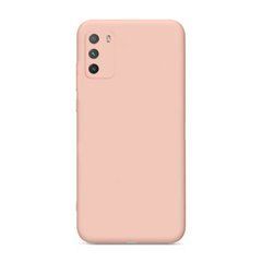 Защитный чехол Liquid Case Full Cover для Xiaomi Poco M3 Бежевый
