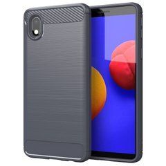 Защитный чехол Slim TPU для Samsung A013F Galaxy A01 Core / M013F Galaxy M01 Core Серый