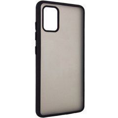 Защитный чехол Сolor Buttons для Samsung A025 Galaxy A02s Черный