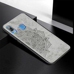 Захисний чохол Textile Decor для Samsung A205F Galaxy A20 / A305F Galaxy A30 2019 Сірий