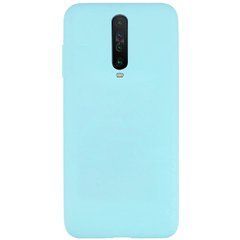 Защитный чехол TPU Matte для Xiaomi Redmi K30 / Poco X2 Голубой